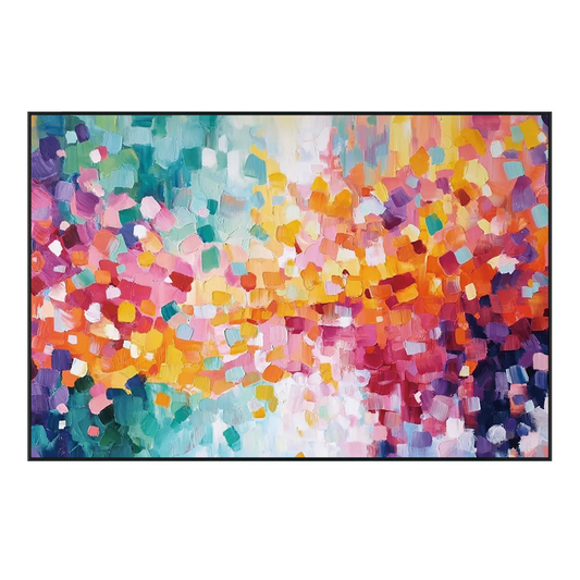 Radiant Harmony Abstract Color Painting #RIS2 (358)