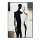 Dual Essence Abstract Couple Painting #RIX1 (309)