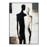 Dual Essence Abstract Couple Painting #RIX1 (309)