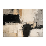 Monochrome Balance Abstract Painting #RIX1 (373)