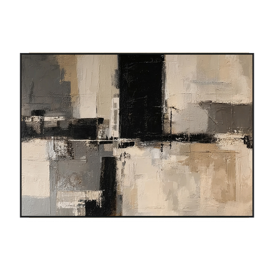 Urban Silence Abstract Painting #RIX1 (376)