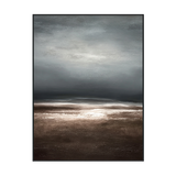 Misty Horizon Abstract Landscape Painting #RIX1 (417)