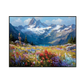 Alpine Bloom Landscape Oil Painting #RIX1 (448)