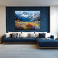 Alpine Bloom Landscape Oil Painting #RIX1 (448)