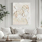 Soft Textured Floral – Minimalist Abstract Painting