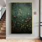 Twilight Meadow Floral Painting