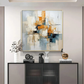 Geometric Abstract Oil Painting