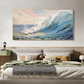 Ocean Energy Textured Painting