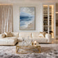Coastal Breeze Ocean Impasto Canvas Art