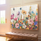 Colorful Floral Texture Painting #AR031