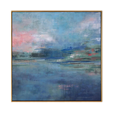 Roseate Mist Abstract Waterscape