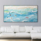 Azure Surf-Beach Oil Painting