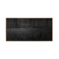 Deep Black Two-Tier Textured Canvas Art