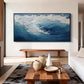 Azure Surge Ocean Painting
