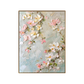 Blush Bloom Magnolia Impasto Floral Oil Painting