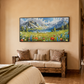 Alpine Meadow Landscape Painting