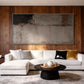 Earthy Neutral Abstract Painting