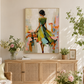 Garden Breeze Figurative Oil Painting #RIX1 (291)