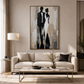 Timeless Grace Elegant Abstract Couple Painting #PH0105£¨4£©