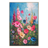 Bloom Symphony Floral Oil Painting #AR040-2