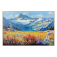 Alpine Bloom Landscape Oil Painting #RIX1 (448)