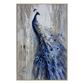 Peacock Textured Oil Painting