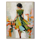 Garden Breeze Figurative Oil Painting #RIX1 (291)