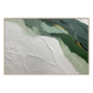 Verdant Ridge Textured Abstract Painting