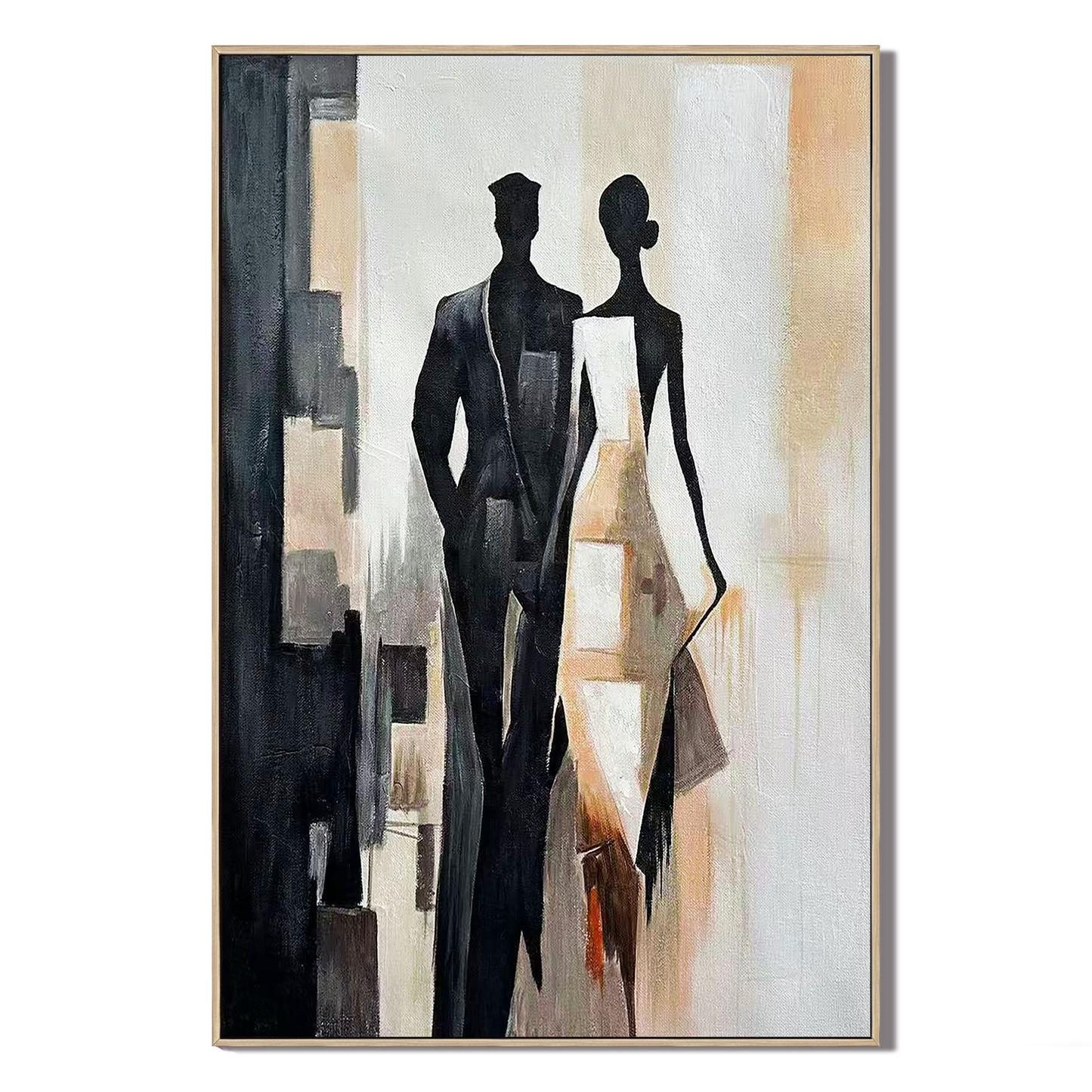 Ethereal Duo Modern Abstract Couple Painting #PH0105£¨3£©