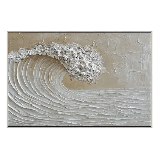 3D Textured Wave Painting #ART08