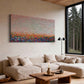 Blush Meadow Horizon Painting