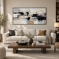 Silent Balance Neutral Abstract Painting