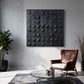 Charcoal 3D Dots Abstract Painting