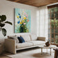Wildflower Breeze Impasto Floral Oil Painting