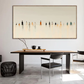 Silent Figures Minimalist Art Painting