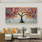 Blooming Harmony Tree Painting