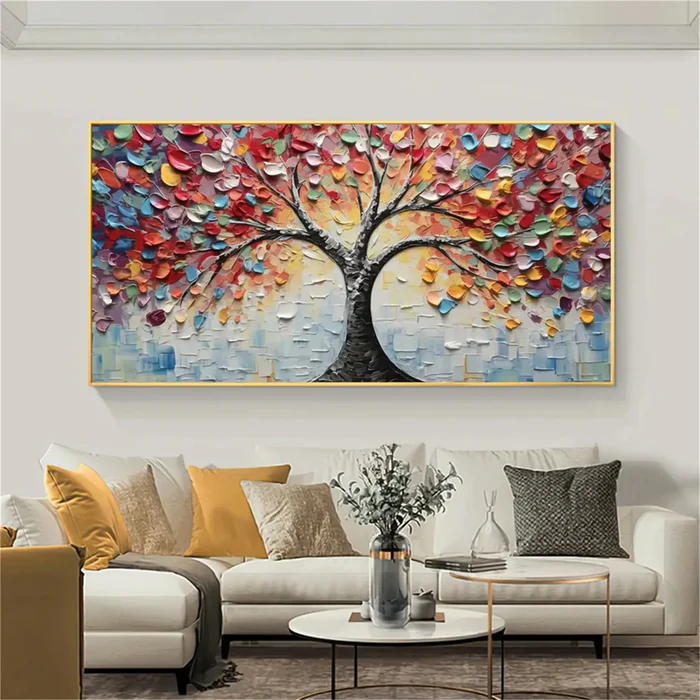 Blooming Harmony Tree Painting