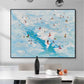 Surf Splash-Active Ocean Painting