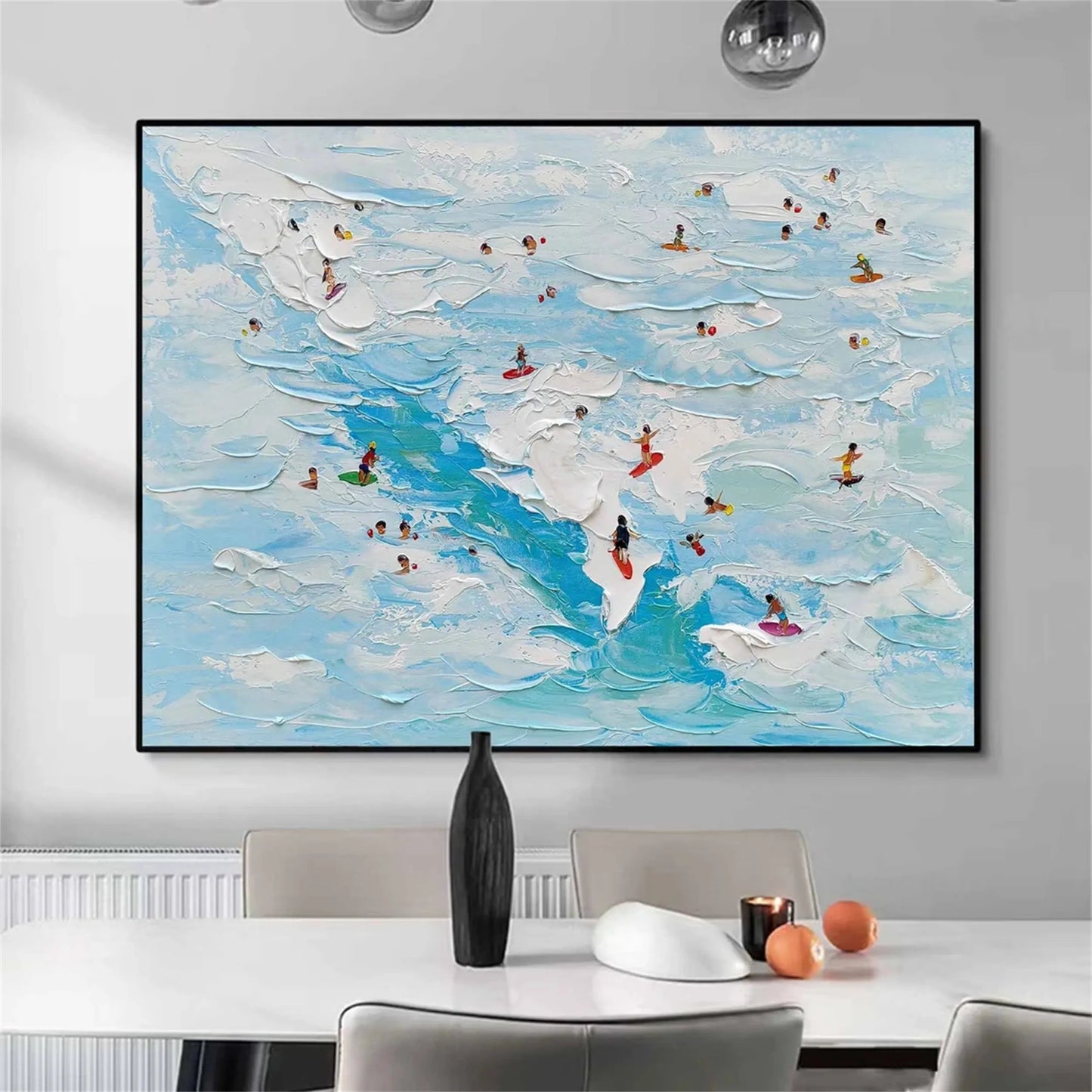 Surf Splash-Active Ocean Painting