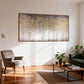 Gilded Aspen Grove Impasto Wall Art