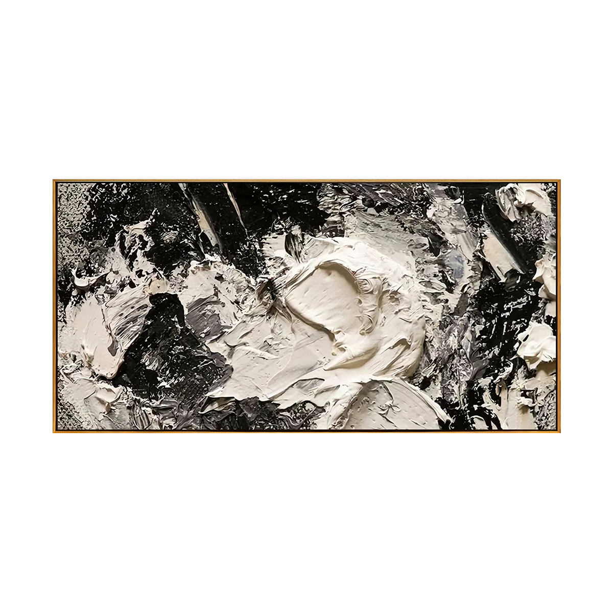 Midnight Marble Abstract Texture