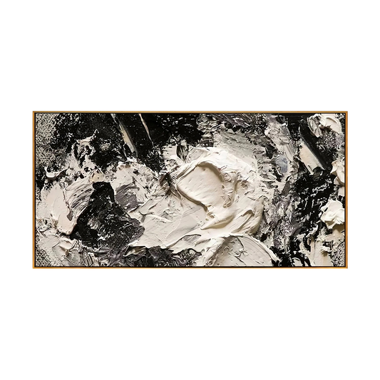 Midnight Marble Abstract Texture