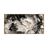 Midnight Marble Abstract Texture