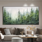 Whispering Pines Forest Landscape Painting