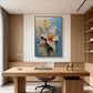 Lily Bloom Impasto Canvas Art