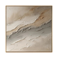 Dune Wave Neutral Abstract Painting
