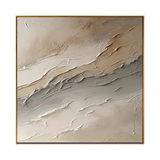 Dune Wave Neutral Abstract Painting
