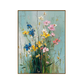 Wildflower Breeze Impasto Floral Oil Painting
