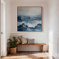 Tempest Blue Ocean Impasto Painting