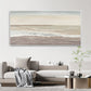 Sandy Calm-Beige Ocean Painting